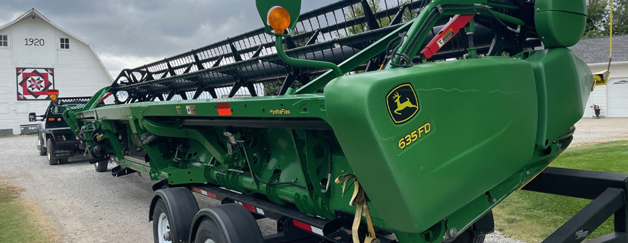 John Deere 635FD Harvester